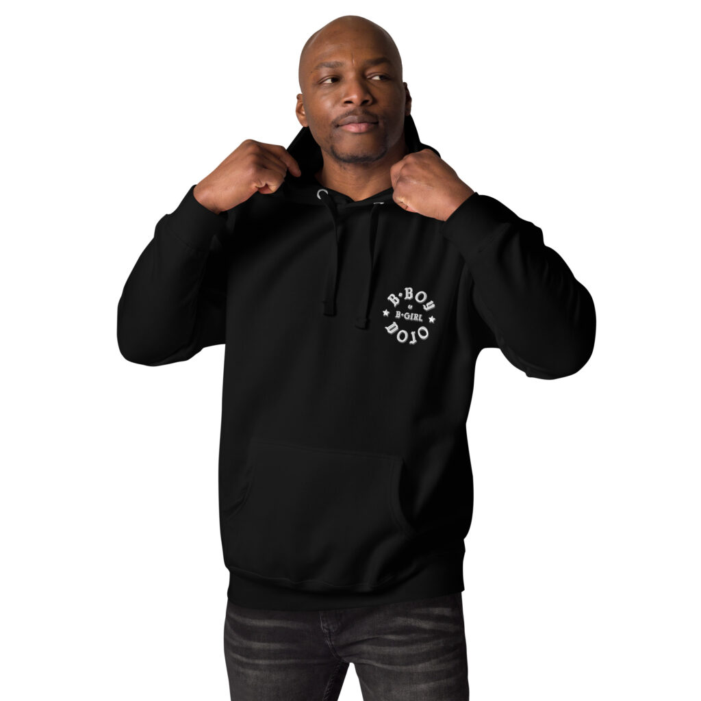 unisex premium hoodie black front 66452760f411e