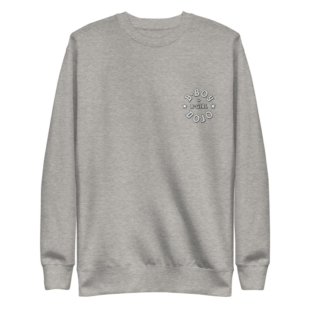unisex premium sweatshirt carbon grey front 664532be5b07f
